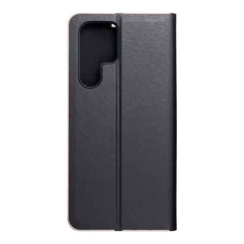 Kabura LUNA Book Gold do SAMSUNG S22 Ultra czarny