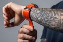 Pasek do Apple Watch Forcell F-Design FA05 rzep nylon 42 / 44 / 45 / 49 mm pomarańczowy
