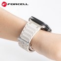 Pasek do Apple Watch Forcell F-Design FA06 dziurki silikon 42 / 44 / 45 / 49 mm pomarańczowy