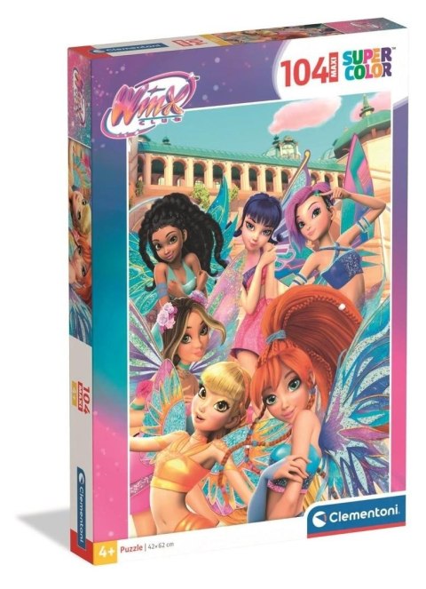 Puzzle 104 Maxi Super Kolor Winx