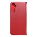 Kabura SMART PRO Book skórzana do SAMSUNG A05s bordowy