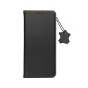 Kabura SMART PRO Book skórzana do SAMSUNG S25 FE czarny