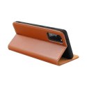 Kabura SMART PRO Book skórzana do SAMSUNG S26 Plus brązowy