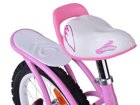 RoyalBaby Rower dziecięcy 14" Little Swan Koszyk + kółka boczne RB14-18