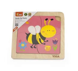 Viga Puzzle na podkładce - pszczółka