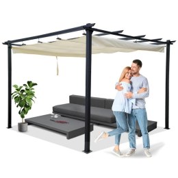 PERGOLA ogrodowa Para Sole ESTIVO Altana tarasowa 3x3x2,4m SP0835