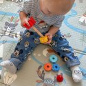 TOOKY TOY Box Pudełko XXL Montessori Edukacyjne 7w1 Sensoryczne 16-18 Mies.