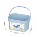 TOOKY TOY Drewniany Zestaw Morskich Zabawek Wieża Balansująca Łowienie Ryb Figurki 23 Elementy