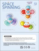 WOOPIE BABY Spinner Zabawka Sensoryczna Rakieta Kosmita Ufo 3 szt.