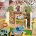 TOOKY TOY Zestaw Mini ZOO Przenośny Zestaw Torba Zwierzęta