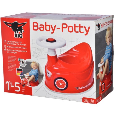 BIG Bobby Car Nocnik Autko z Kierownicą Dźwięki Interaktywny