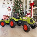 Falk Traktor na Pedały Claas z Przyczepą Duży Ciągnik Zabawka 3+
