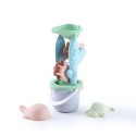WOOPIE GREEN Zestaw z Wiaderkiem i Kołowrotkiem 4 el. BIODEGRADOWALNY ORGANICZNY MATERIAŁ