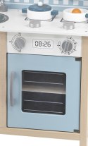VIGA PolarB Drewniana Kuchnia z Akcesoriami Silver - Blue