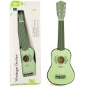 CLASSIC WORLD Drewniana Gitara dla Dzieci Vintage Instrument Muzyczny 3+
