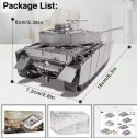 Piececool Metal Puzzle 3D Model - Tank IV