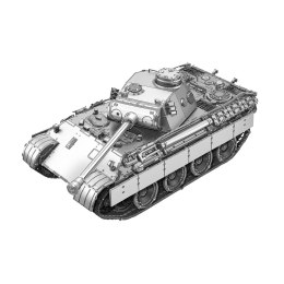 Piececool Metal Puzzle 3D Model - Tank IV