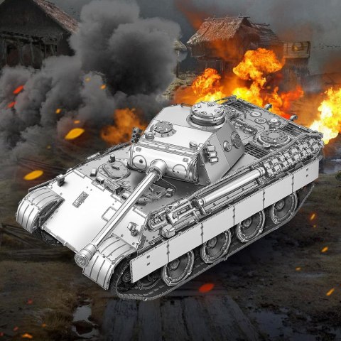 Piececool Metal Puzzle 3D Model - Tank IV