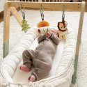 TOOKY TOY Baby Gym Stojak Edukacyjny Gimnastyczny 3 Pluszowe Zawieszki