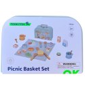 TOOKY TOY Zestaw Piknikowy Jedzenie Do Krojenia Na Rzepy Zestaw Śniadaniowy