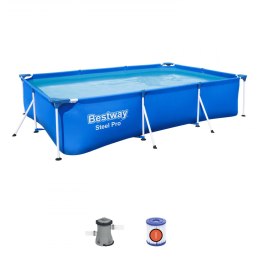 Bestway BASEN STELAŻOWY Z POMPĄ 300x 201x66cm