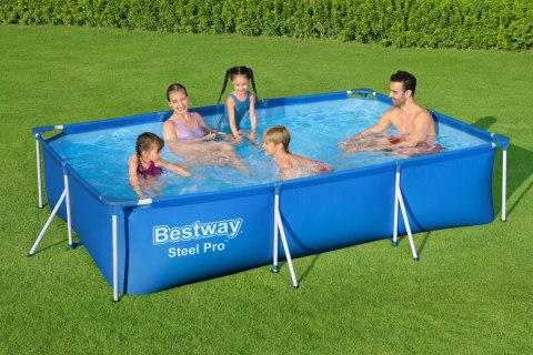 Bestway BASEN STELAŻOWY Z POMPĄ 300x 201x66cm