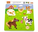 Viga Puzzle na podkładce farma