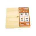 Viga Puzzle na podkładce 9 elementów - hipopotam