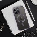 Futerał do iPhone 12 Electro Mag Cover zgodny z MagSafe czarny