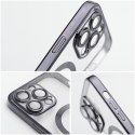 Futerał do iPhone 12 Electro Mag Cover zgodny z MagSafe czarny