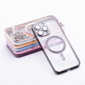 Futerał do iPhone 12 Electro Mag Cover zgodny z MagSafe czarny
