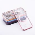 Futerał do iPhone 17 PRO MAX Electro Mag Cover zgodny z MagSafe złoty róż