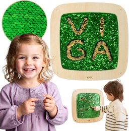 VIGA Panel Aktywności Ścienny z Cekinami