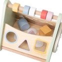 VIGA Drewniana Zabawka Edukacyjna Sorter Liczydło Labirynt Sensoryczna 18m+