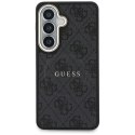 GUESS futerał do SAMSUNG S26 Plus GUHMS26MP4MSEGCK (4G Embossed Ring MagSafe) czarny