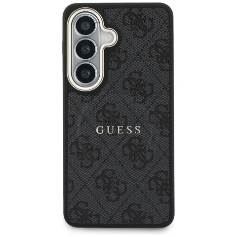 GUESS futerał do SAMSUNG S26 Plus GUHMS26MP4MSEGCK (4G Embossed Ring MagSafe) czarny