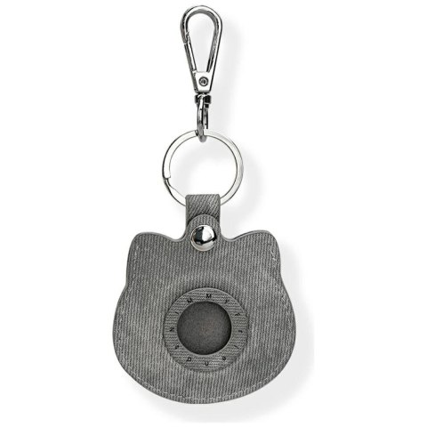 NIMMY etui na lokalizator / brelok BIG EYED PET 2.0 Cat szary