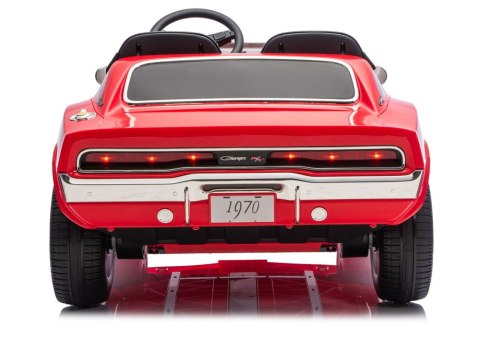 Auto Na Akumulator Dodge Charger R/T DLS-K12 24V7Ah Czerwony