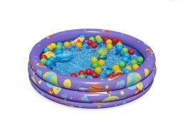 Bestway Basen dmuchany z piłkami 102cm x 25cm