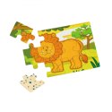 Viga Zestaw puzzli - safari