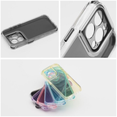 Futerał do iPhone 15 Matrix Clear czarny