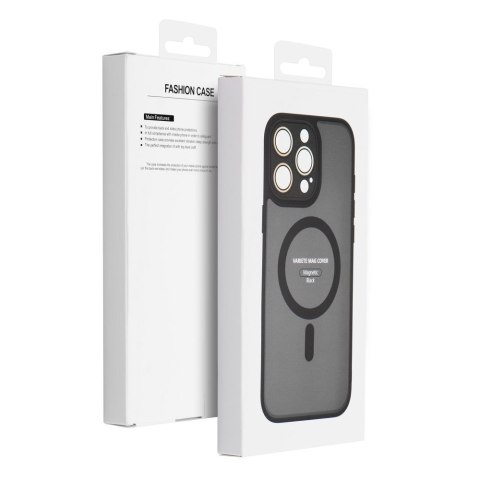 Futerał do iPhone 16e (SE4 2025) / 17e Variete Mag Cover zgodny z MagSafe czarny