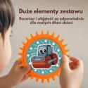 WOOPIE Interaktywne Klocki Konstrukcyjne Zębatki 18 el.