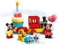 Lego DUPLO Urodzinowy pociąg myszek Miki i Minnie