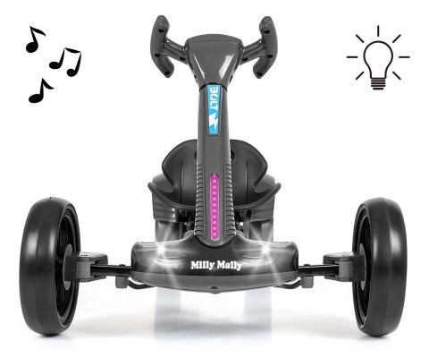 Milly Mally Pojazd na akumulator Gokart Bolt Black