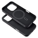 Etui na iPhone 16e (SE 4 2025) / 17e Carbon Elite Mag Cover zgodny z MagSafe czarny