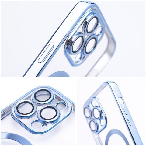 Futerał do iPhone 13 PRO Electro Mag Cover zgodny z MagSafe niebieski
