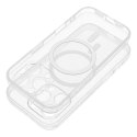 Futerał do iPhone 15 PRO MAX Clear Mag Cover (STR / CAMERA PROTECTION) zgodny z MagSafe transparentny glitter