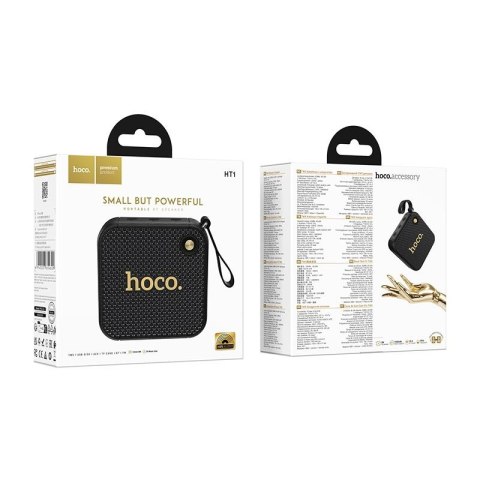 Głośnik bluetooth 8W 3h Hoco HT1 czarny