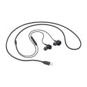 Oryginalne Słuchawki przewodowe douszne USB C Samsung AKG IC-100BBEGEU blister czarne